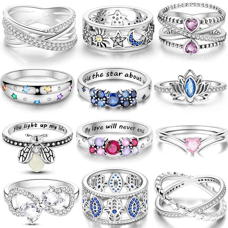 ANELLI IN ARGENTO 925 DISPONIBILI IN VARIE MISURE