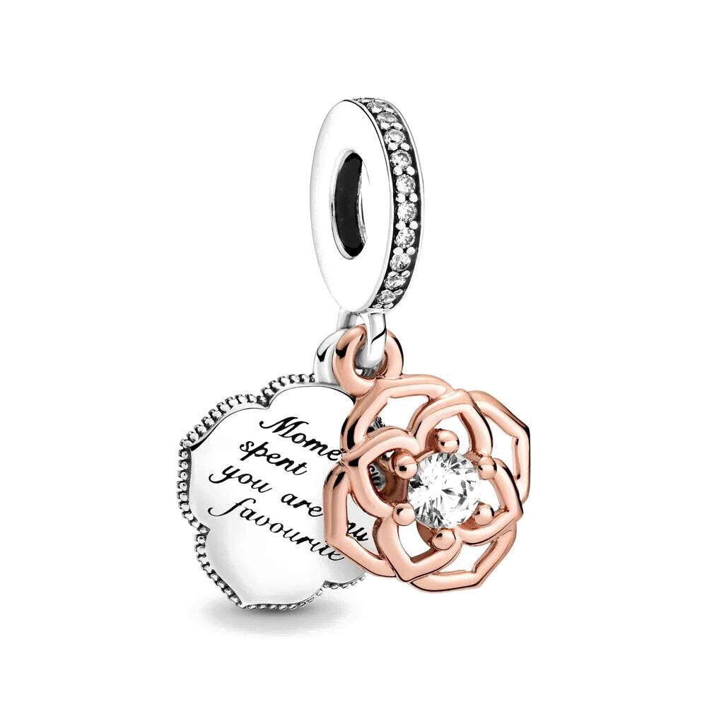 CHARM SILVER STERLING 925 PENDENTE
