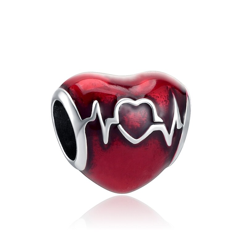 CHARME STERLING SILVER 925 ROSSO CUORE
