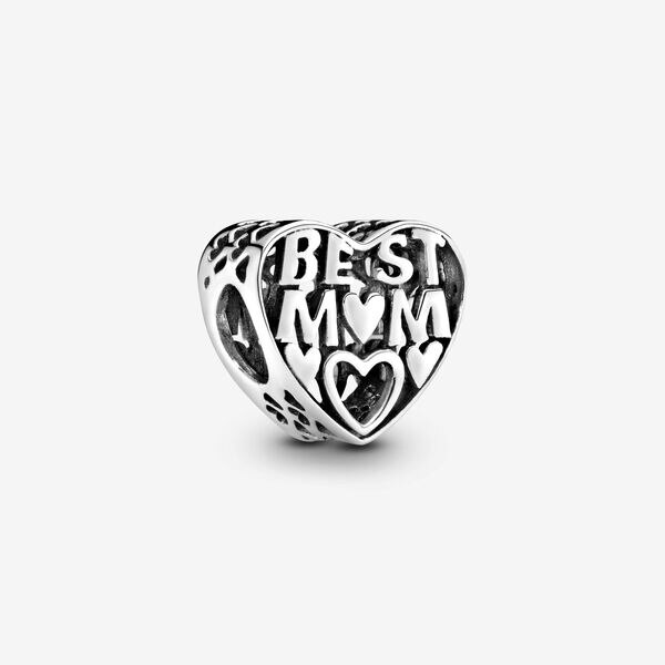 CHARM STERLING SILVER 925 MOM CUORE SISTER CASA WIFE