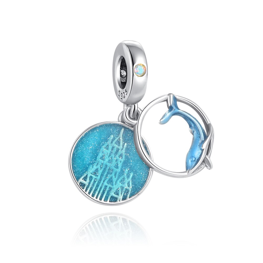 CHARM STERLING SILVER 925 MARE ANIMALI