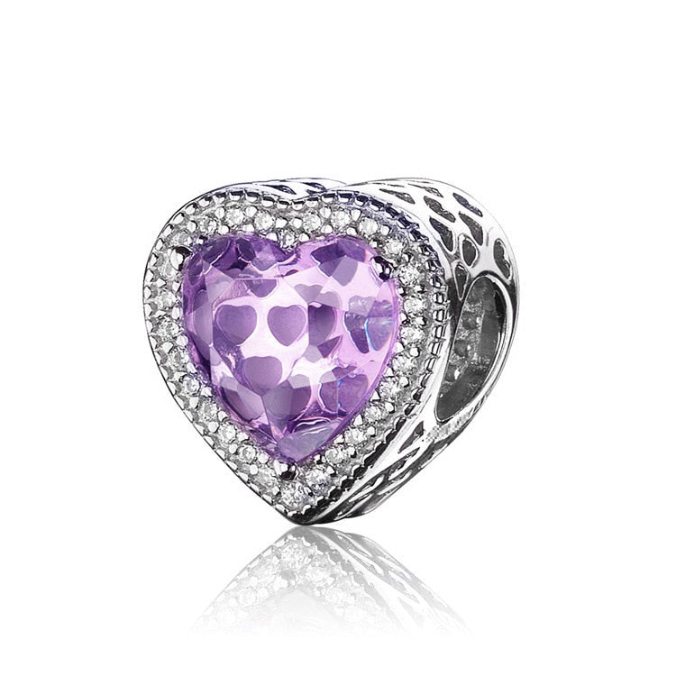 CHARM STERLING SILVER 925 NEW CUORE