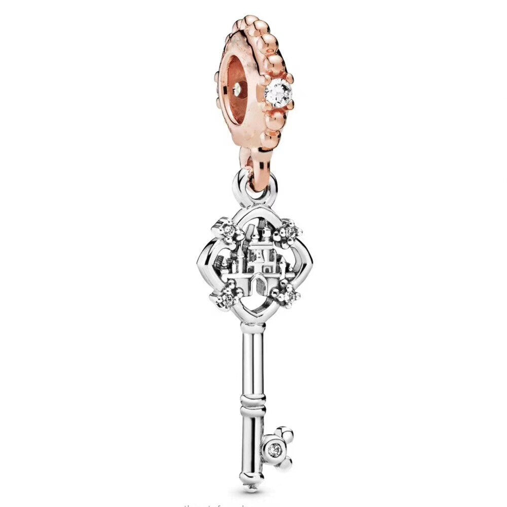 CHARM STERLING SILVER 925 CHIAVE