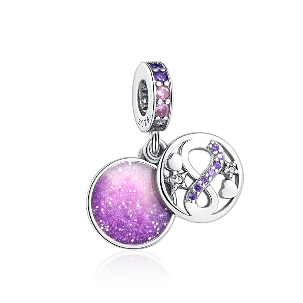 CHARM STERLING 925 INFINITO