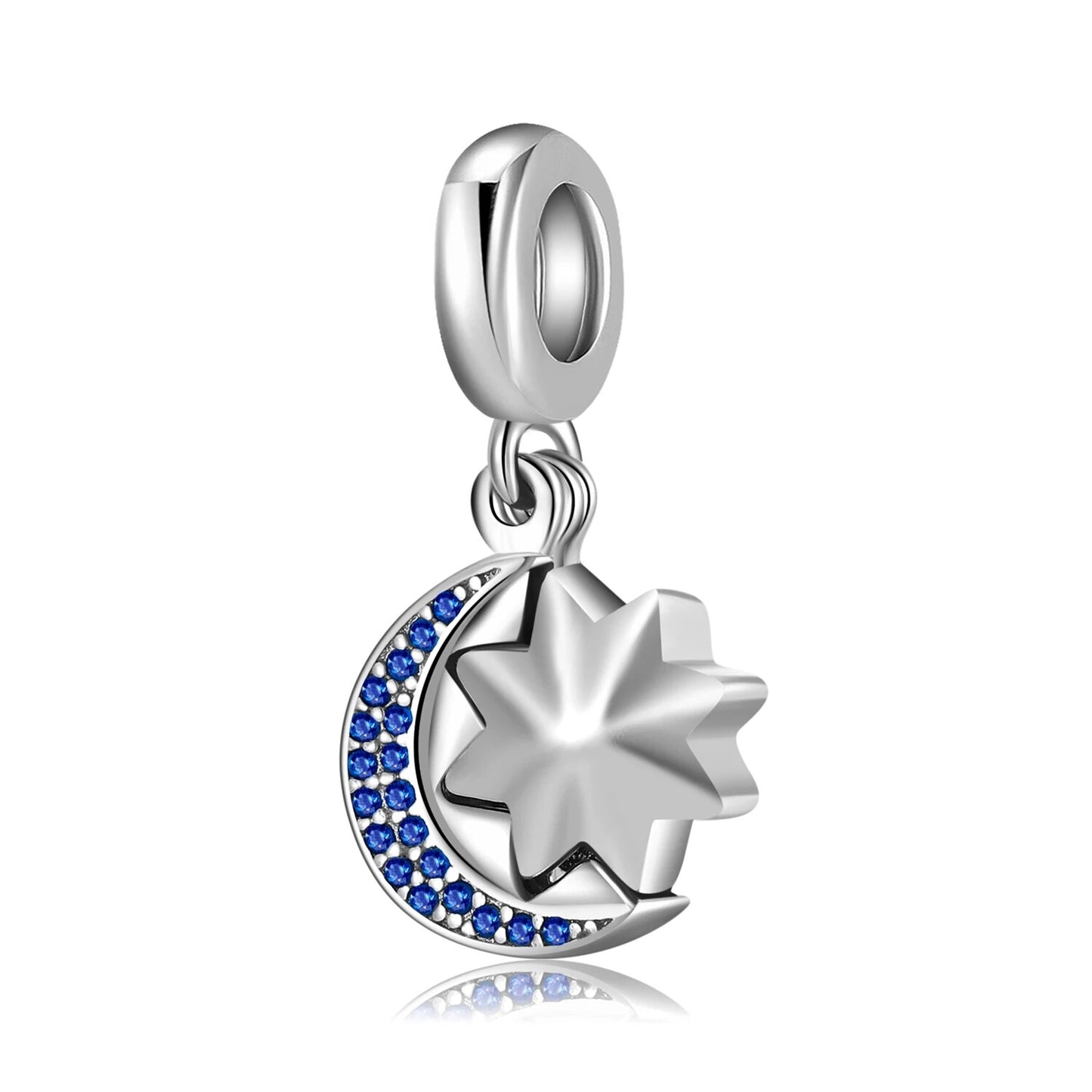 CHARM STERLING SILVER 925 LUNARE