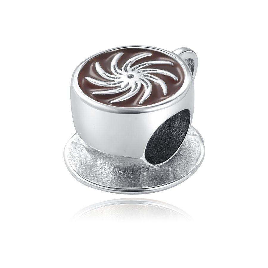 CHARM STERLING SILVER 925 CAFFE'