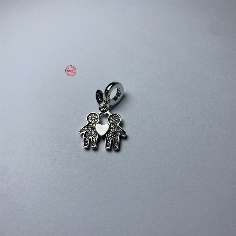 CHARM STERLING SILVER 925 LOVE