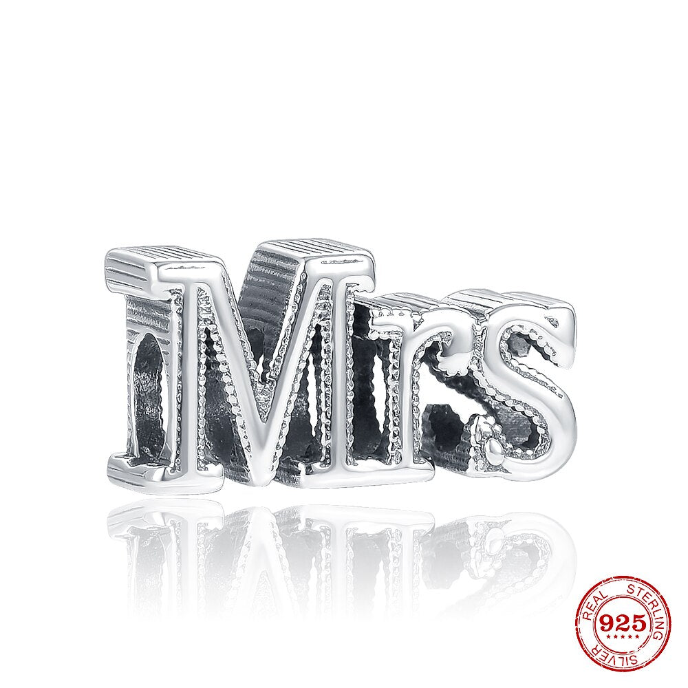 CHARM STERLING SILVER 925 MRS