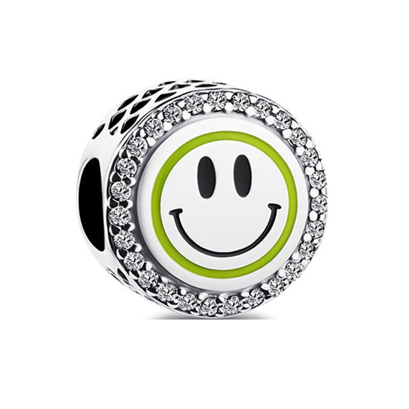 CHARM STERLING SILVER 925 SMILE